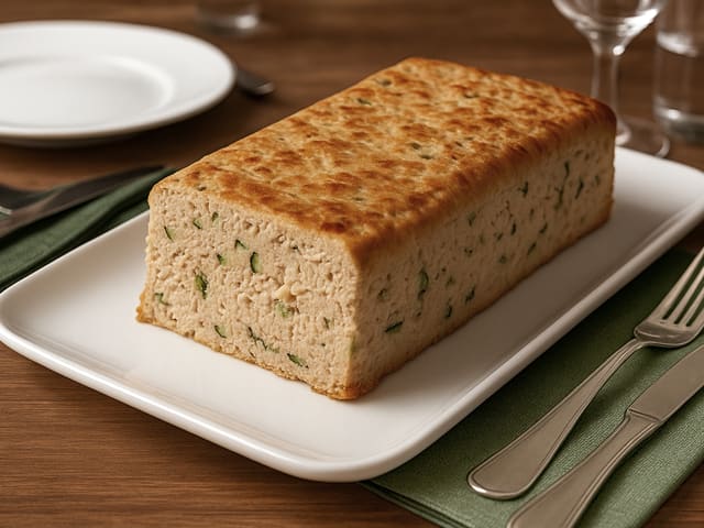 Terrine de thon aux courgettes