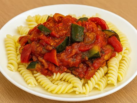 Tortellini au poisson façon Basquaise - 12