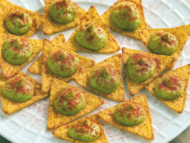 Tortillas à la crème d'avocats