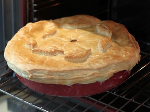 Tourte de poulet aux poireaux - 34