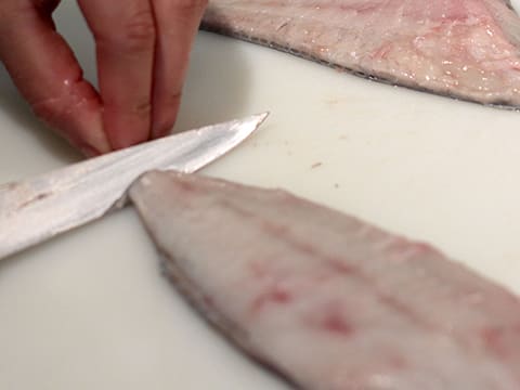 Turbot à la mousseline de Saint-Jacques et girolles sur son écrasé de potimarron - 13