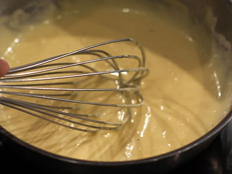 Turbot à la mousseline de Saint-Jacques et girolles sur son écrasé de potimarron - 52