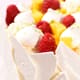 Vacherin framboise, mangue et citron