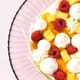Vacherin framboise, mangue et citron