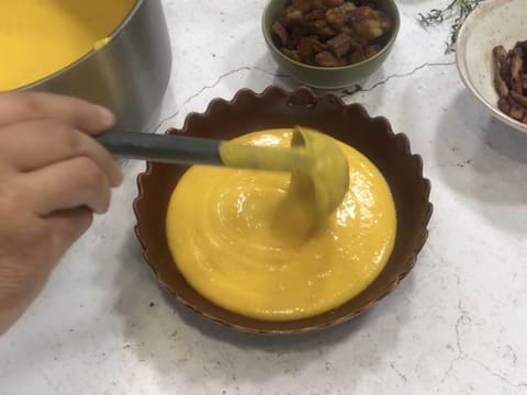 Velouté de potimarron à la truffe noire - 39