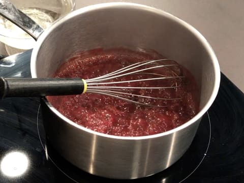 Verrine de mousse de framboise - 12