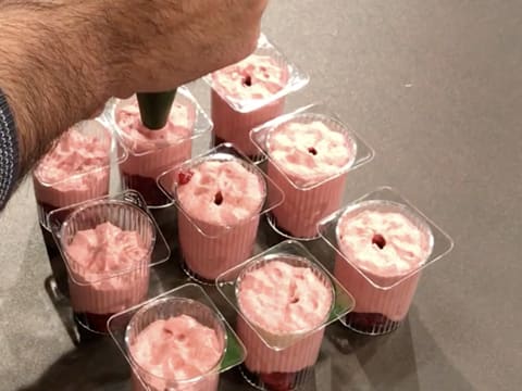 Verrine de mousse de framboise - 31