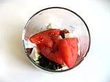 Espuma de tomate mozzarella en verrine - 15