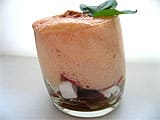 Espuma de tomate mozzarella en verrine - 18