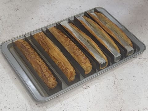 Viennoiseries en barre fourrées aux fruits exotiques et praliné coco - 68