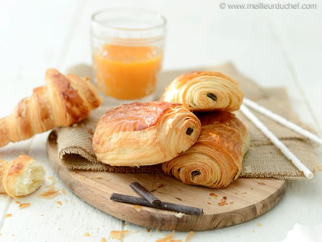 Sac croissant kraft, vente croissants, brioches, pains au chocolat