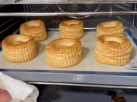 Vol-au-vent aux cèpes & noix de Saint-Jacques - 50