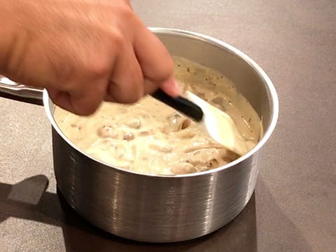 Vol-au-vent au boudin blanc et à la truffe - 106