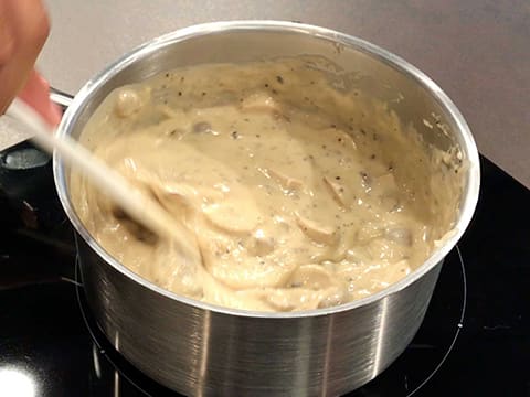 Vol-au-vent au boudin blanc et à la truffe - 110