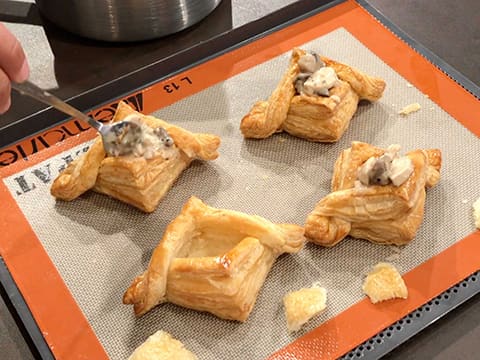 Vol-au-vent au boudin blanc et à la truffe - 114