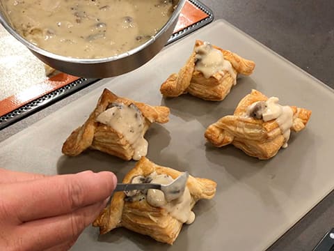 Vol-au-vent au boudin blanc et à la truffe - 115