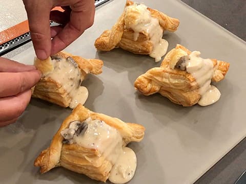 Vol-au-vent au boudin blanc et à la truffe - 116