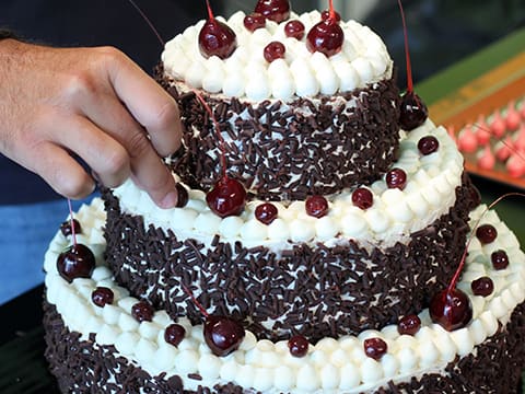 Forêt noire façon Wedding Cake - 153