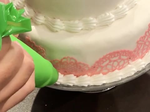 Wedding cake vanille/framboise - 141
