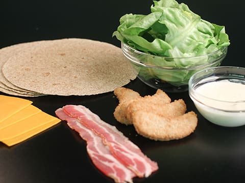 Wraps poulet/bacon - 1