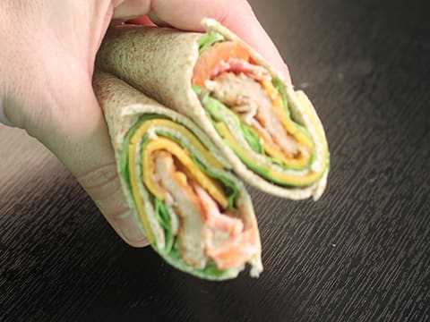 Wraps poulet/bacon - 15