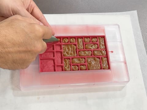 Chocolate, Peanut & Salted Butter Caramel Advent Calendar Tablet - 69
