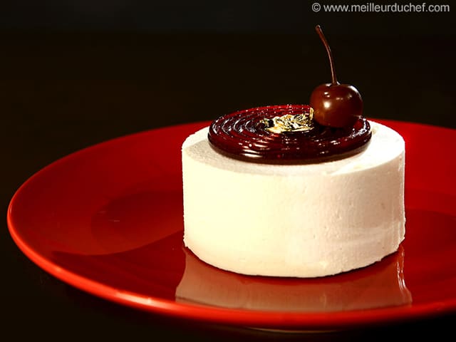 Almond & Morello Cherry Entremets