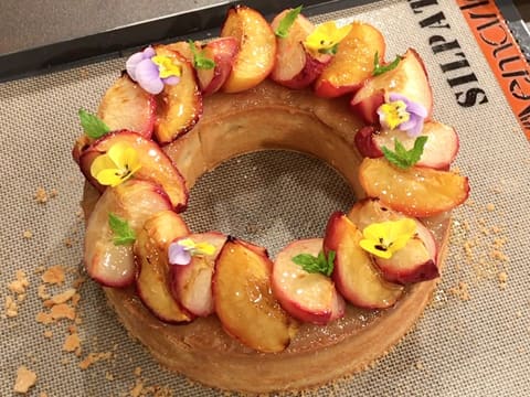 Almond & Nectarine Tart - 67