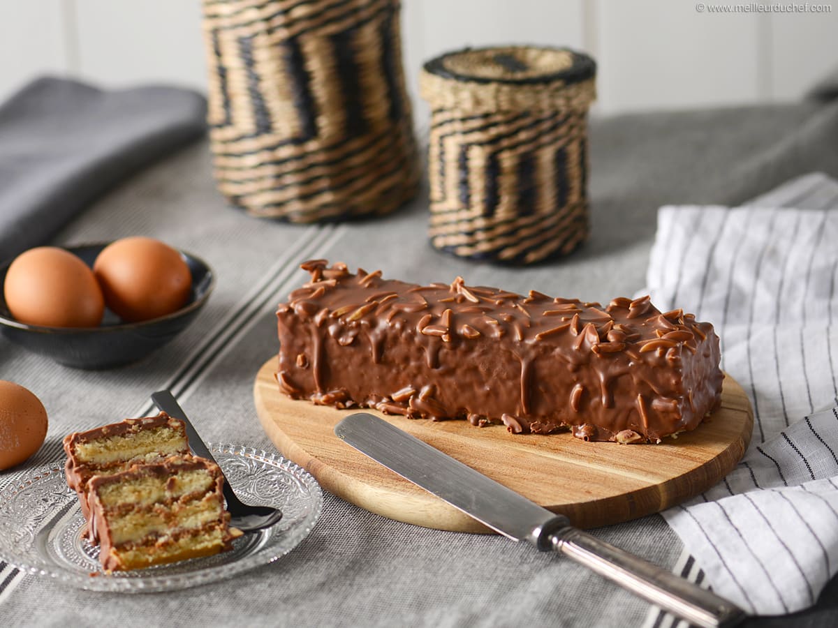 Almond, Vanilla  Cara Crakine Travel Cake Illustrated recipe Meilleur  du Chef