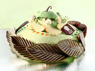 Apple Bavarian Entremets
