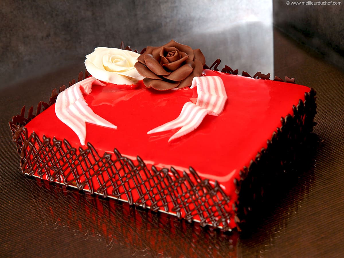 cake topper one anniversaire or pailleté