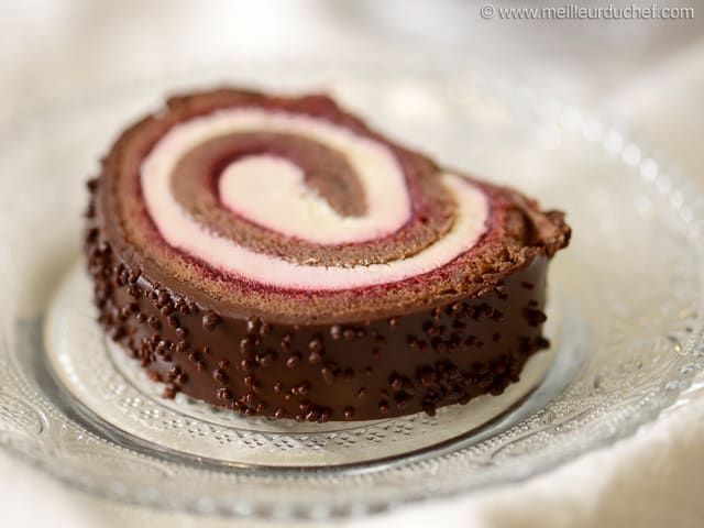 Black Forest Cake Roll