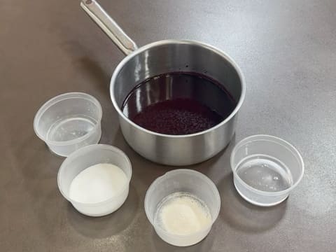 Blueberry, Chocolate & Vanilla Entremets - 1