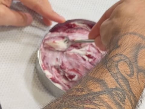 Blueberry, Chocolate & Vanilla Entremets - 103