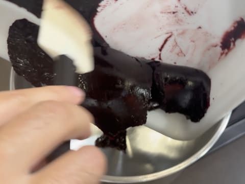 Blueberry, Chocolate & Vanilla Entremets - 68