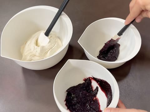 Blueberry, Chocolate & Vanilla Entremets - 85