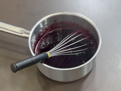 Blueberry, Chocolate & Vanilla Entremets - 9