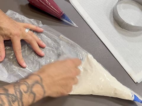 Blueberry, Chocolate & Vanilla Entremets - 92