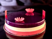 Blueberry Mousse Entremets