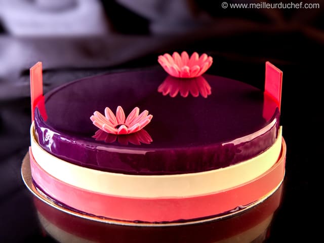 Blueberry Mousse Entremets