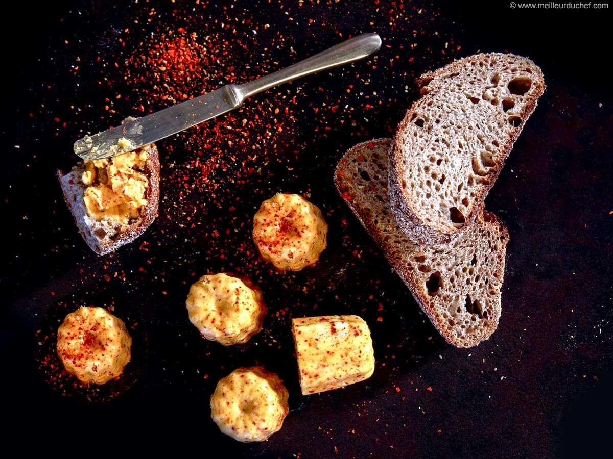 Espelette Pepper Butter Illustrated recipe Meilleur du Chef