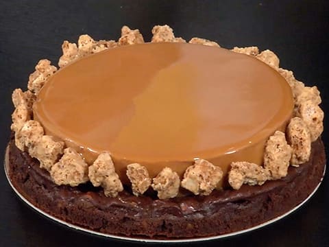 Caramel & Apple Brownie Cake - 65