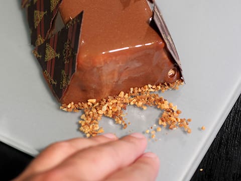 Caramel Ingot Yule Log - 62