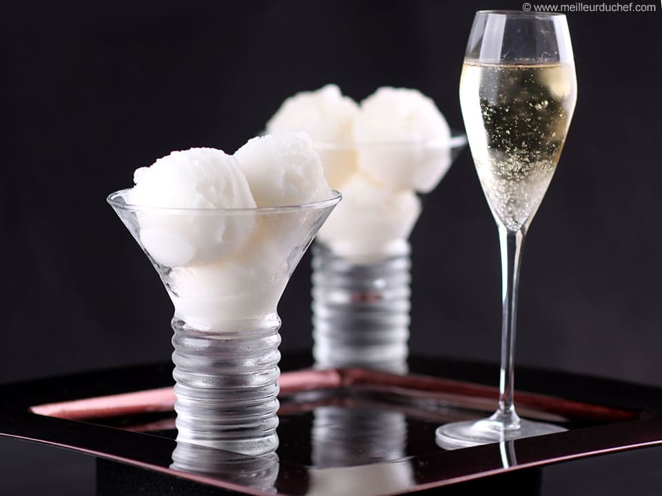 Champagne Sorbet - Our recipe with photos - Meilleur du Chef