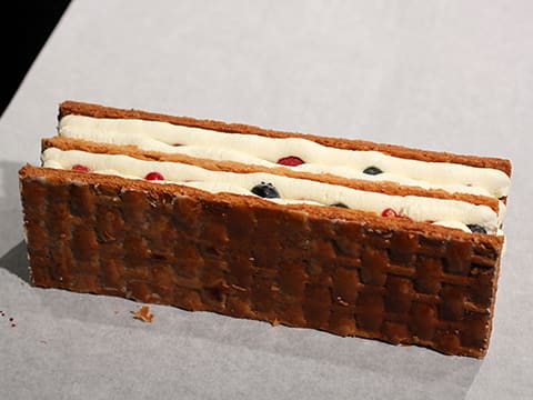 Chantilly Millefeuille with Red Berries - 71