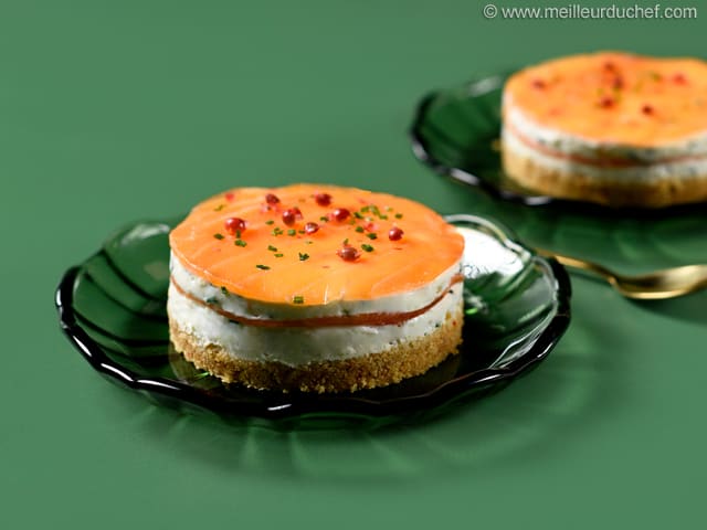 Smoked Trout Cheesecake