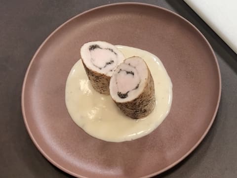 Chicken Roulade with Truffle, Sweet Potato Mash - 103