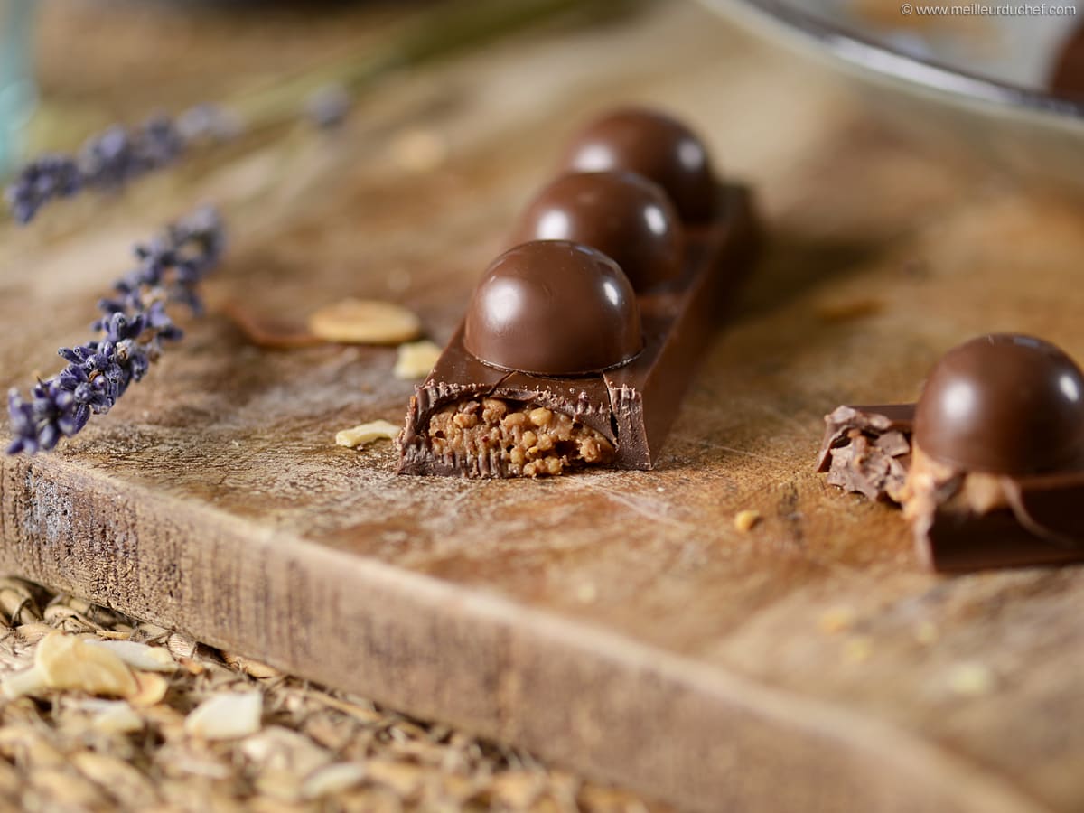 Crispy Chocolate Bars Our recipe with photos Meilleur du Chef