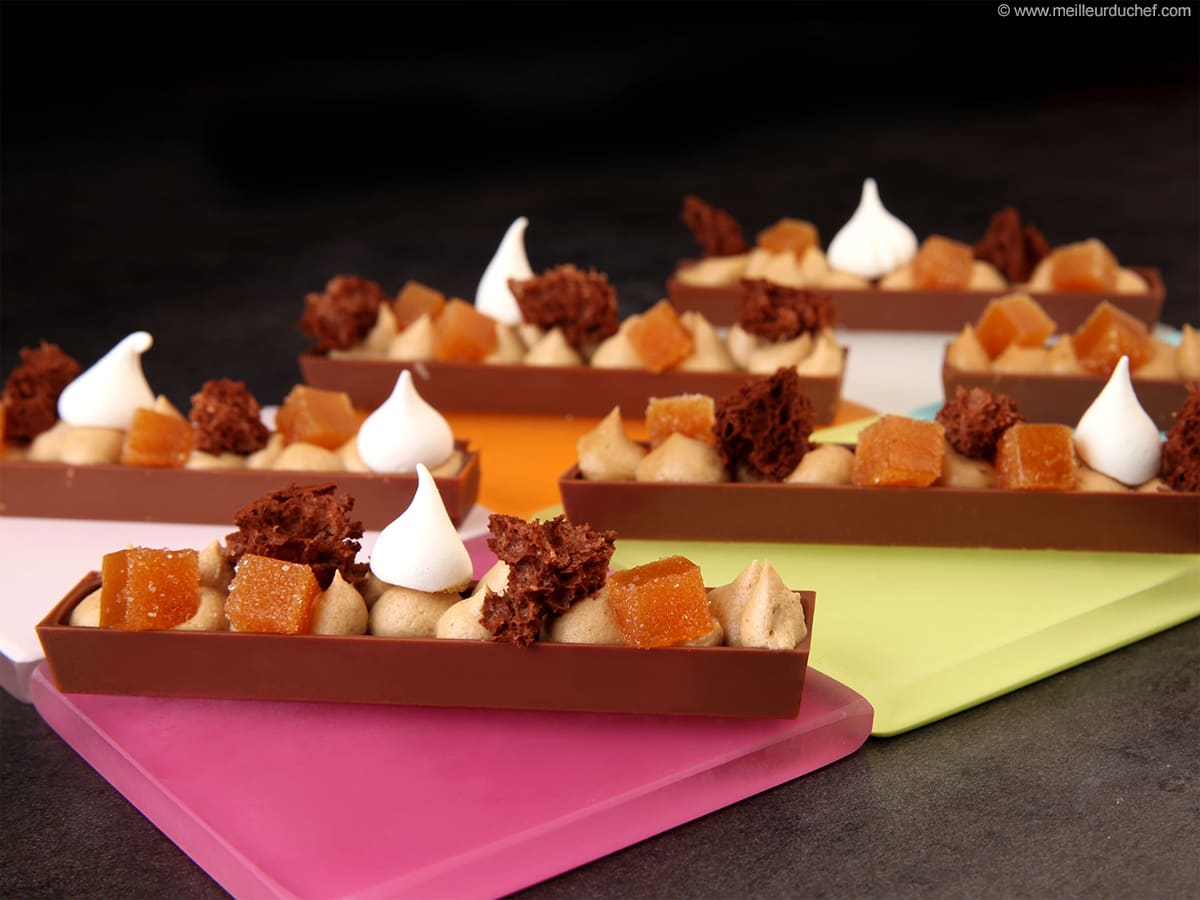 Mango & Praline Chocolate Snack Bars - Our recipe with photos - Meilleur du Chef
