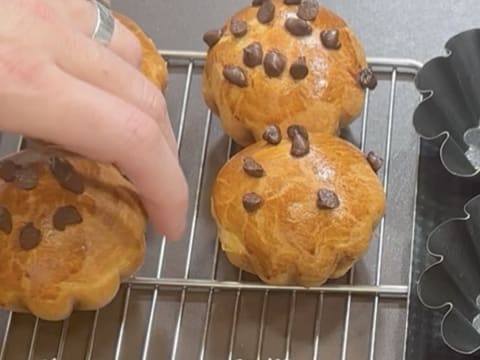 Chocolate Chip Brioche Buns - 39